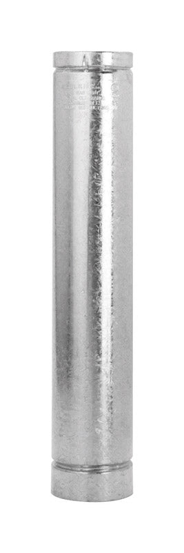 Selkirk 3 in. Dia. x 36 in. L Aluminum Round Gas Vent Pipe (Pack of 2)