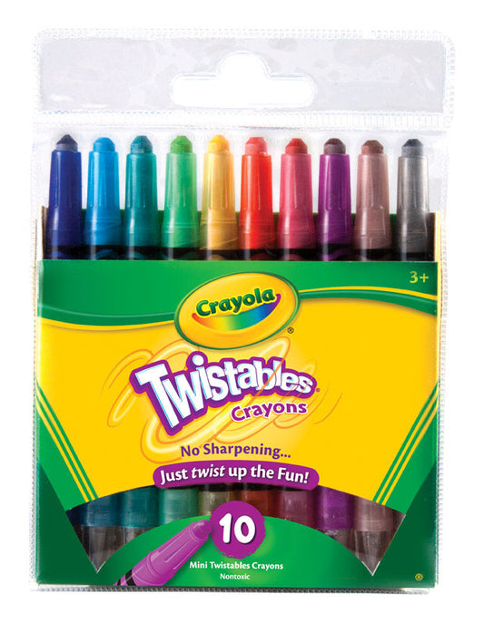 Crayola Mini Twistable Crayons 10 pk