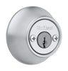 Kwikset  Satin Chrome  Metal  Double Cylinder Deadbolt