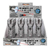 Blazing LEDz Multi-Function 91 lm Silver LED Flashlight AAA Battery (Pack of 16)