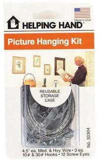 Helping Hand 50304 Picture Hanging Kit (Pack of 3)