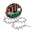Holiday Bright Lights Christmas 500L Twinkling Straight Rice - Red & White Combo
