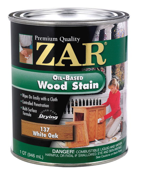 ZAR Semi-Transparent White Oak Oil-Based Wood Stain 1 qt.