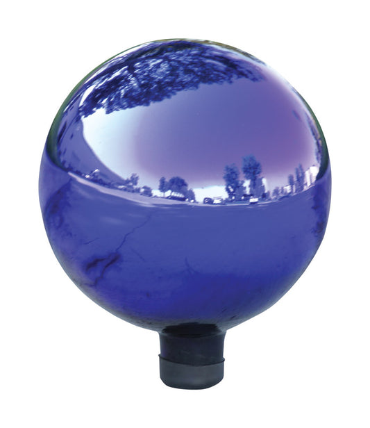 Alpine Glass Blue 11-1/2 in. H Gazing Ball (Pack of 2)