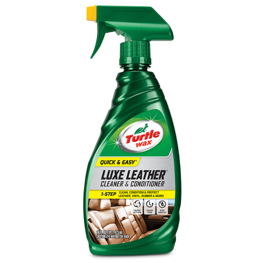 Turtle Wax Leather Cleaner And Conditioner 16 oz Liquid