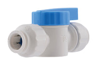 SharkBite Quick Connect 1/2 in. CTS  T X 1/2 in. D CTS  Plastic Stop Valve