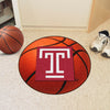 Temple University Basketball Rug - 27in. Diameter