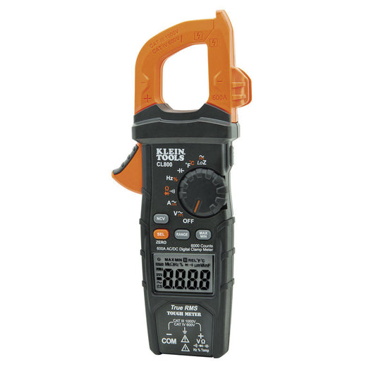 Klein Tools True RMS Auto-Ranging LCD Clamp Meter 1 pk