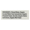 Nooma Electrolite Drink - Organic - Chocolate Mint - Case of 12 - 16.9 fl oz