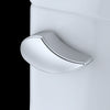 TOTO® WASHLET+® Carolina® II One-Piece Elongated 1.28 GPF Toilet and WASHLET+® C2 Bidet Seat, Cotton White - MW6443074CEFG#01