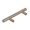 Amerock  Bar  Cabinet Pull  3 in. Sterling Nickel  5 pk