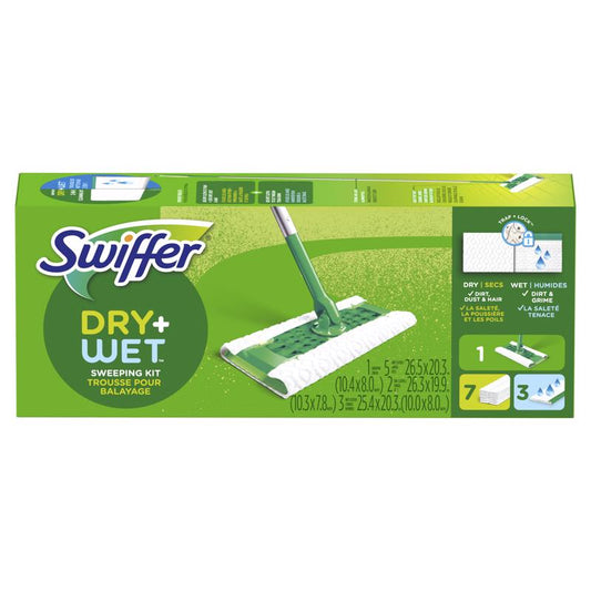 Swiffer 92815 Sweeper├é┬« Dry & Wet Floor Mop Starter Kit