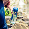 Quokka Tritan Water Bottle Splash Azurite 24oz (730 ml)