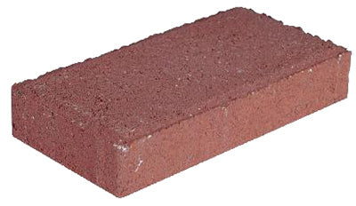Holland Paver, Red/Charcoal, Concrete, 4 x 8-In. (Pack of 702)