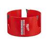 Milwaukee  BIG HAWG  4-5/8 in. Dia. x 2.44 in. L Carbide Tipped  3 Tooth  Hole Saw  7/16 in. 1 pc.