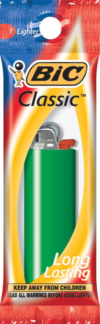 BIC Classic Green Disposable Lighter 1 pk (Pack of 72)