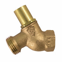 No-Kink Loose Key Hose Bibb, Lead-Free, 3/4 FPT x 3/4-In. Hose Thread