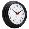 La Crosse Technology 8 in. L X 1.6 in. W Indoor Vintage Analog Wall Clock Glass/Plastic Black