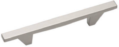 3.78-In. Nickel Contemporary Cabinet Pull