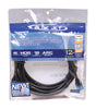 Blue Jet 12 ft. L High Speed Cable with Ethernet HDMI