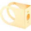 Prime-Line  3 in. H x 3.9 in. L Brass  Brass  Lock and Door Reinforcer