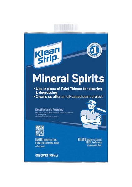 Desinfectante mineral Klean Strip, 1 cuarto de galón (caja de 6)