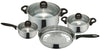 Bohemia Cookware Set Bohemia Primute 7 Pieces Stainless Steel