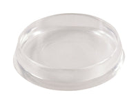 Shepherd Hardware Plastic Caster Cups Clear Round 4 pk
