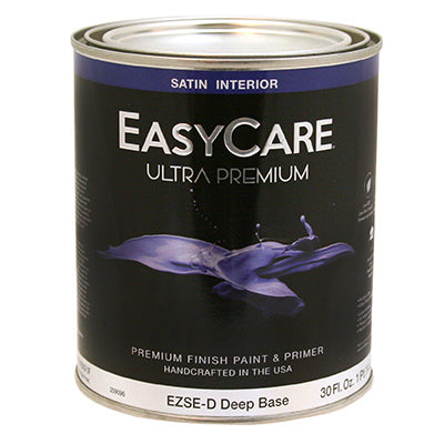 EasyCare Qt. Deep Base For Interior Satin Latex Enamel, (Pack of 4)
