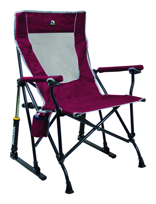 GCI Outdoor  Maroon  Roadtrip Rocker  Folding Chair