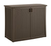 Suncast  Resin  35-1/4 in. H x 42-1/4 in. W x 23 in. D Brown  Outdoor Storage Cabinet
