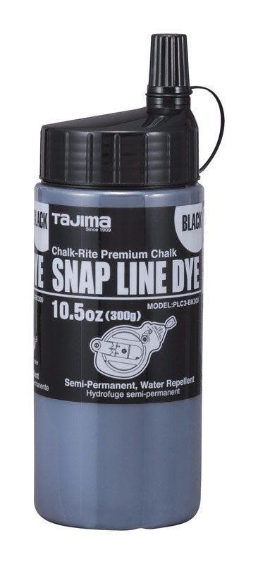 Tajima  10.5 oz. Black  Replacement Snap-Line Dye  Ultra-Fine Line