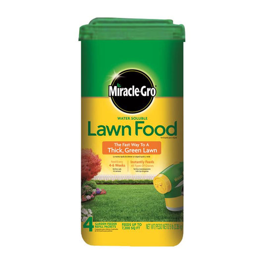 Scotts Miracle-Gro 36-0-6 Lawn Food For All Grass Types 5 lb. 7200 sq. ft.