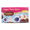 Celestial Seasonings Herbal Tea - Sugar Plum Spice - Case of 6 - 20 Bags
