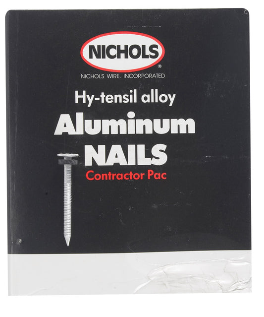 Nichols Wire  1-3/4 in. Roofing  Aluminum  Nail  Flat
