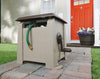 Ames NeverLeak 175 ft. Brown Free Standing Hideaway Hose Reel