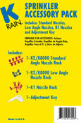 K Rain 513991 Gear Driven Standard Sprinkler Nozzle Pack 6 Count