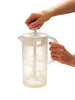 Rubbermaid 64 oz White Mixing Pitcher Plastic