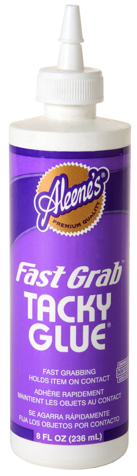 Aleene's Premium Quality 24964 8 Oz Fast Grab Tacky Glue                                                                                              