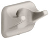 Franklin Brass Futura 1.9 in. H X 1.6 in. W X 2.2 in. L Satin Nickel Robe Hook