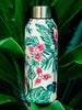 Quokka Stainless Steel Water Bottle Solid Jungle Flora 17oz (510 ml)