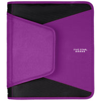 Five Star Zipper Tech 11.6 in.   W X 12.75 in.   L Binder