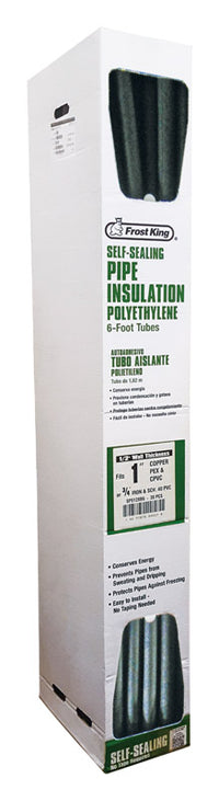 Frost King Self Sealing 1 in. S X 6 ft. L Foam Pipe Insulation (Pack of 35)