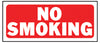 Hy-Ko English No Smoking Sign Plastic 6 in. H x 14 in. W (Pack of 5)