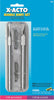 X-Acto Hobby Knife Set Silver 12 pc