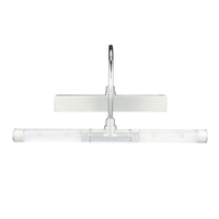 Rite Lite Metal Brushed Silver Dimmable Adjustable Wireless Picture LED Light 13 in.