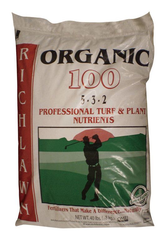 Richlawn Fertilizer 5-3-2 Organic 40 Lb.