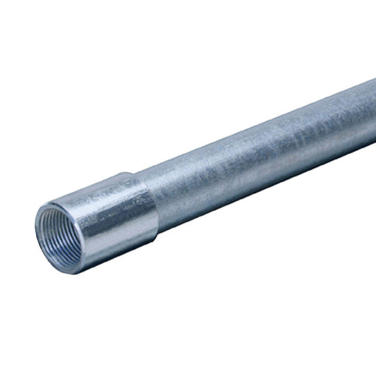 Allied Moulded 1-1/2 in.   D X 10 ft. L Galvanized Steel Electrical Conduit For Rigid