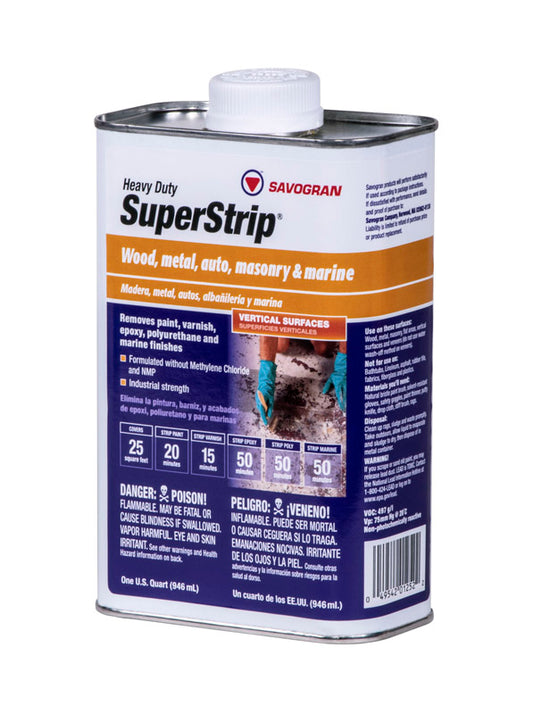 Savogran Super Strip Paint and Varnish Remover 1 qt