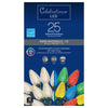 Celebrations LED C9 Multicolored 25 count Color Changing String Lights 12 ft.